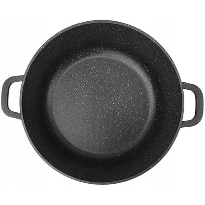 Pannenset – Kookset – Potten Set – Steelpan Set – Non-stick Pannen – 8-Delig – Geschikt Voor Inductie – Snelle Warmteverdeling – Grijs – Met Deksel