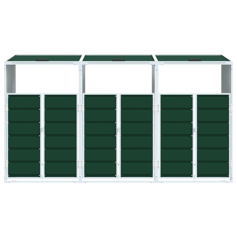 Afvalcontainer – Vuilnisbak – Buitenafvalbak – Kliko – Prullenbak – Heavy Duty Stalen Container – Grote Inhoud 3 Ton – Weerbestendig & Stevig