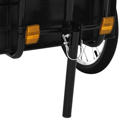 Fietskar – Fietstrailer – Bagagekar – Transportkar – Handwagen – Draagvermogen 50 kg – Stevig Metalen Frame