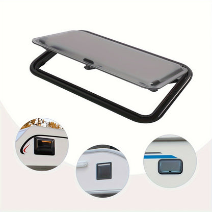 Caravanraam – Caravan Zijraam – Camperraam – Uitzetraam – Schuifraam – 700x400 mm – Aluminium Frame Met UV-bestendig Dubbel Acrylglas