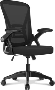 Ergonomische Bureaustoel - Bureaustoelen voor Volwassenen - Office Chair - Gamestoel - Kantoorstoel - Volledig Verstelbaar - Incl. 3D-verstelbare Armleuningen & Verstelbare Lendensteun - Zwart