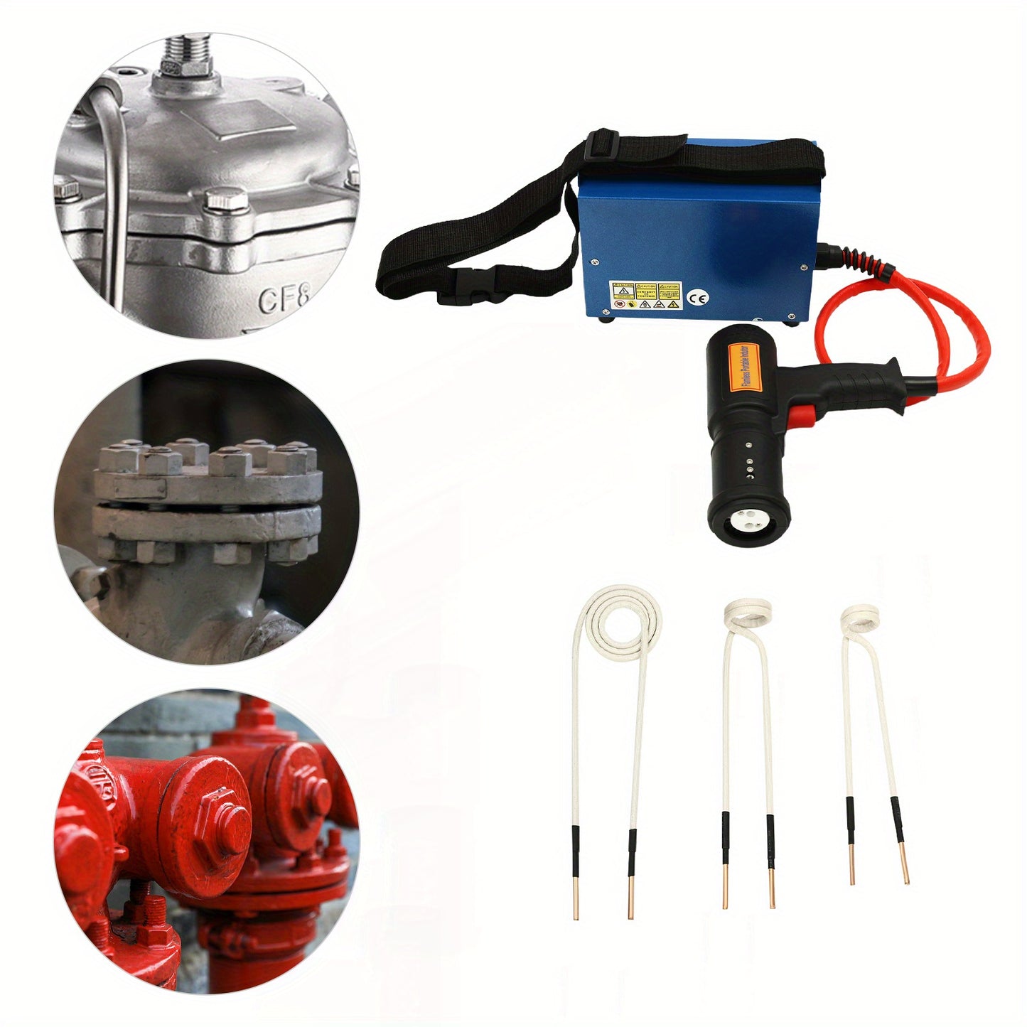 Inductiekachel – Inductieverwarmer – Metalen Verwarmer – Draagbare Heater – Verwarmingsapparaat – Geen Elektriciteit Nodig – Koper & Glasvezel Behuizing – Veiligheidsvergrendeling