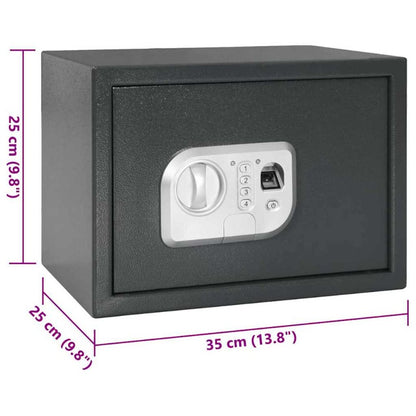 Kluisje – Geldkistje – Geldkluisje – Sleutelkluisje – Safe Box – Stalen Behuizing – Compact 25x35x25 cm – Veilig Sleutelslot – Anti-Inbraak – Discreet & Robuust