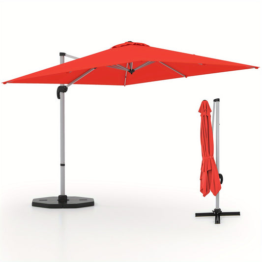 Parasol – Terrasparasol – Tuinparasol – Buitenscherm – Zonnescherm – 3 Meter Breed – Verstelbaar Met 5 Kantelstanden