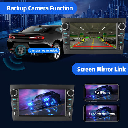 Android 15 Autoradio – 2 DIN Radio – Multimedia Speler – Car Stereo – Navigatiesysteem – 7 Inch HD Touchscreen – 4GB RAM + 64GB Opslag – Apple CarPlay & Android Auto – Draadloze Connectiviteit
