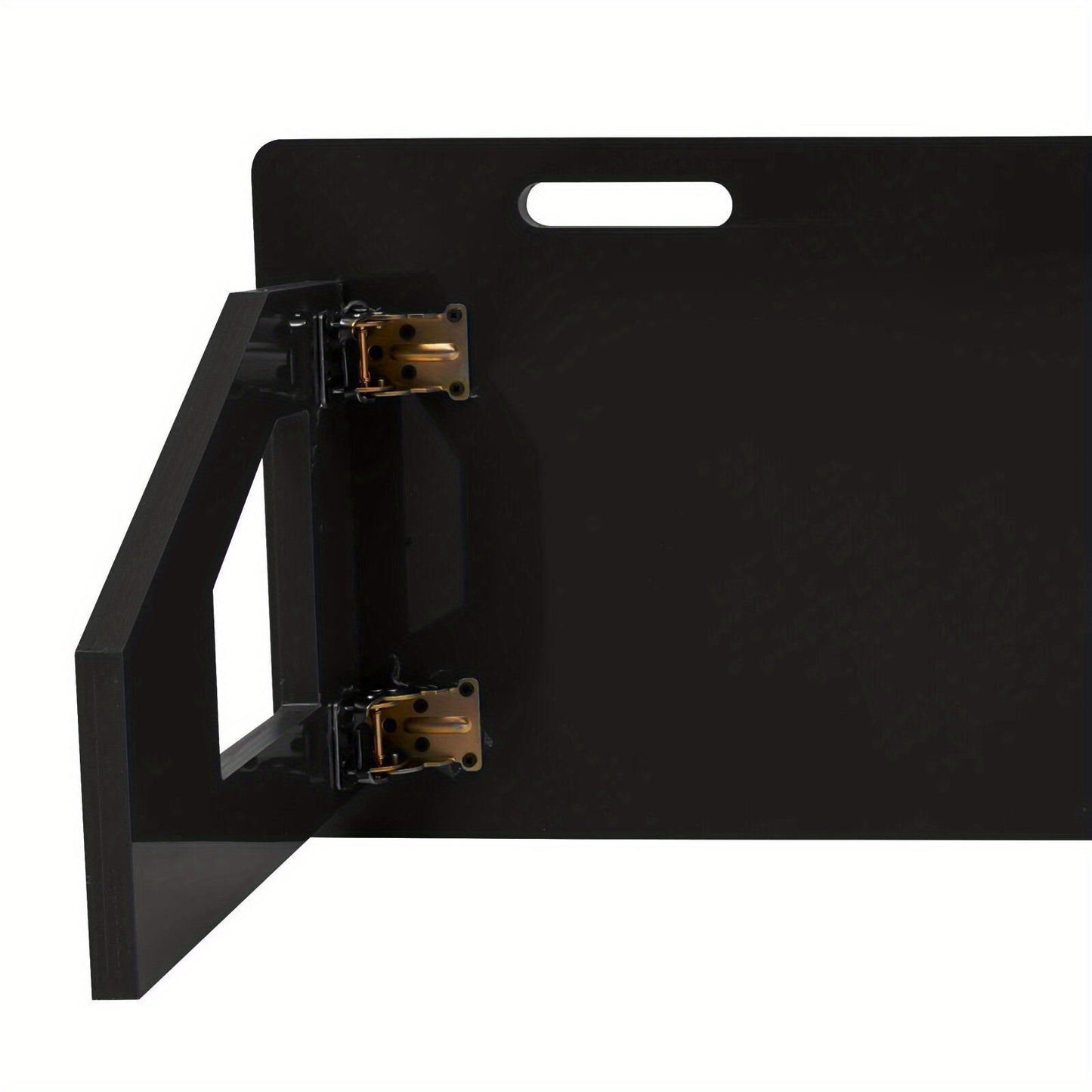 Rebound-Board – Voetbal Trainingsbord – Schietbord – Rebound Wand – Voetbal Oefenbord – Duurzaam HDPE Materiaal – Verstelbare Hoek Zwart