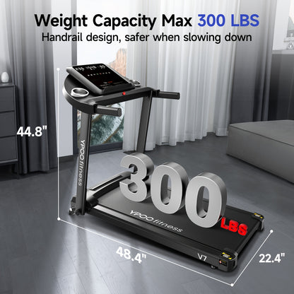 Loopband – Wandelband – Hardloopband – Walking Pad – Treadmill – Inklapbaar Ontwerp – 8% Hellingfunctie