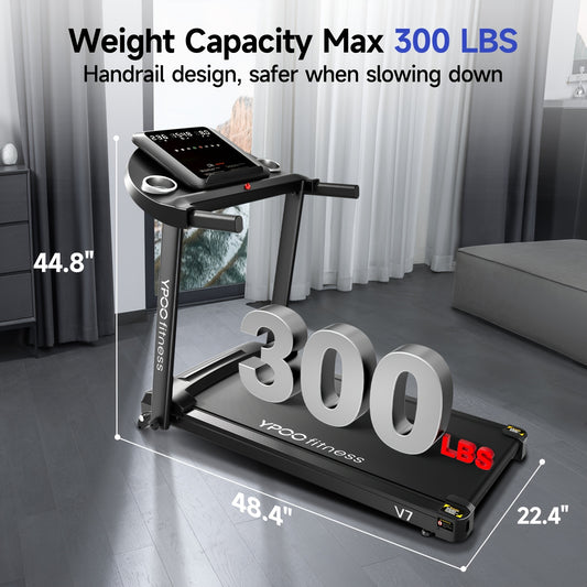 Loopband – Wandelband – Hardloopband – Walking Pad – Treadmill – Inklapbaar Ontwerp – 8% Hellingfunctie