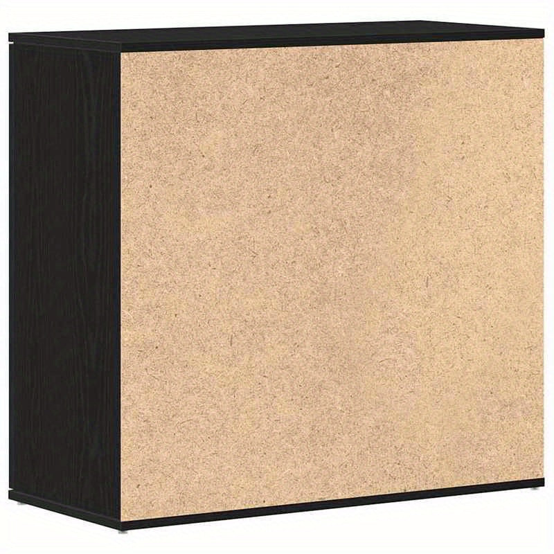 Ladekast – Kommode – Opbergkast – Dressoir – Ladenkast – Mat Zwart Met Gouden Handgrepen – Massief Hout, Volledig Gemonteerd