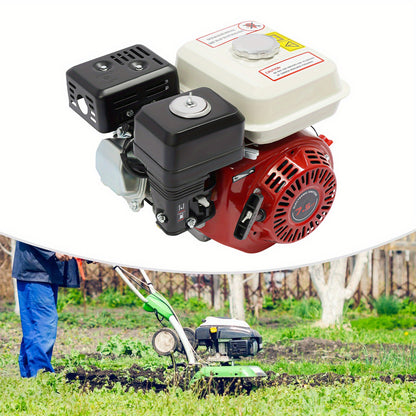 Motorblok – Benzinemotor – 4-Takt Motor – Compact Motor – Duurzaam Motorblok – 7,5 PK – Handstart – Geschikt Voor Zware Machines