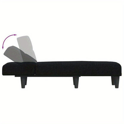 Lounge Fauteuil – Fauteuil – Stoel – Relaxstoel – Zithoekstoel – Noir – Stevig Frame – Onderhoudsvriendelijke Stof