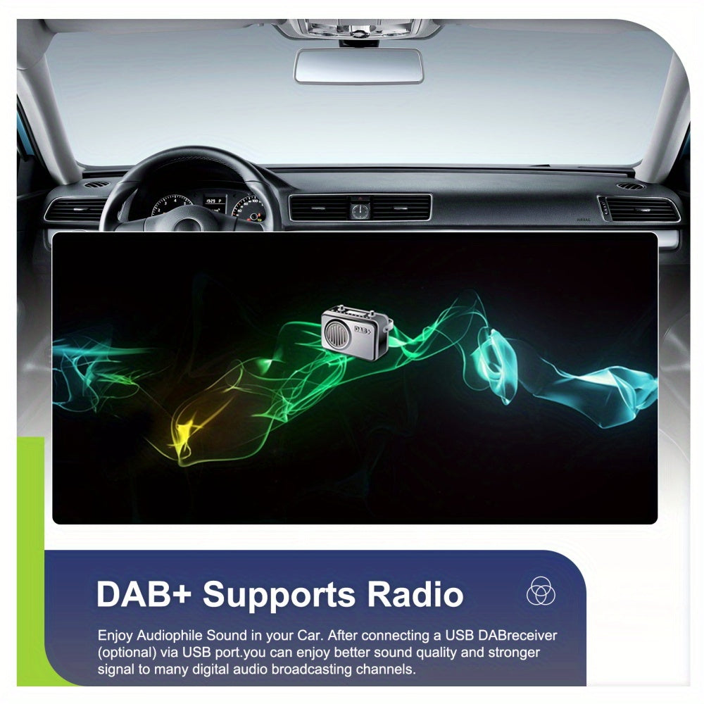 Android Car Radio – Multimedia Radio – Autoradio Navigatie – Touchscreen Stereo – 7-Inch HD Display – Android 13 – Draadloze CarPlay & GPS – Inclusief Camera en Microfoon