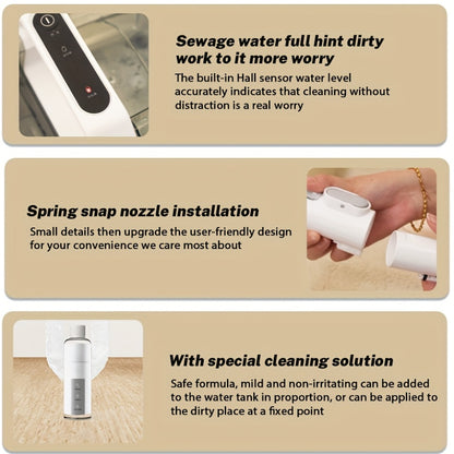 Tapijtreiniger – Vlekkenreiniger – Bankreiniger – Meubelreiniger – Zetelreiniger – 600W Krachtig – Geïntegreerd Spray- en Zuigsysteem