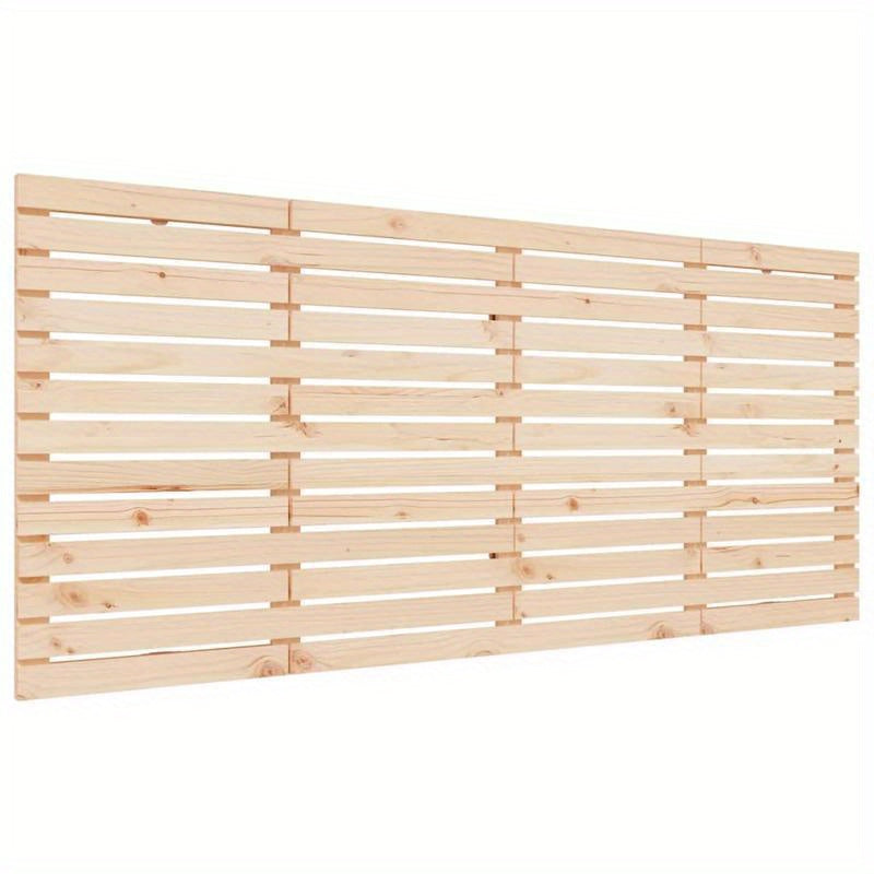 Hoofdbord – Bedhoofd – Bedframe Hoofdeinde – Bedpaneel – Slaapkamermeubel – Massief Vurenhout – Verticale Planken – Eenvoudige Installatie – 166x3x91,5 cm