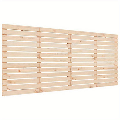 Hoofdbord – Bedhoofd – Bedframe Hoofdeinde – Bedpaneel – Slaapkamermeubel – Massief Vurenhout – Verticale Planken – Eenvoudige Installatie – 166x3x91,5 cm