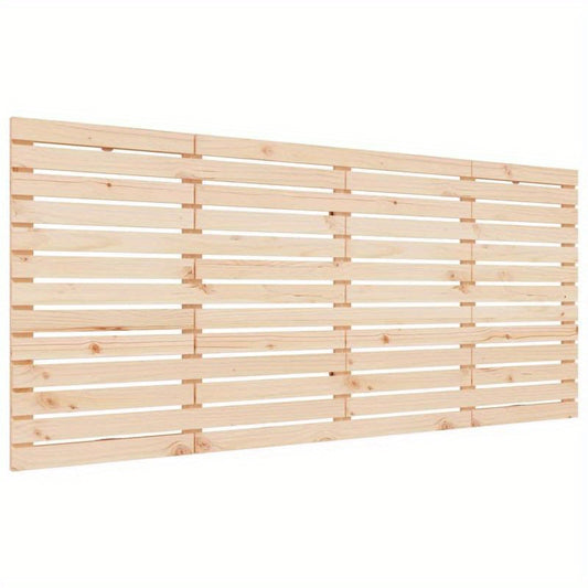 Hoofdbord – Bedhoofd – Bedframe Hoofdeinde – Bedpaneel – Slaapkamermeubel – Massief Vurenhout – Verticale Planken – Eenvoudige Installatie – 166x3x91,5 cm