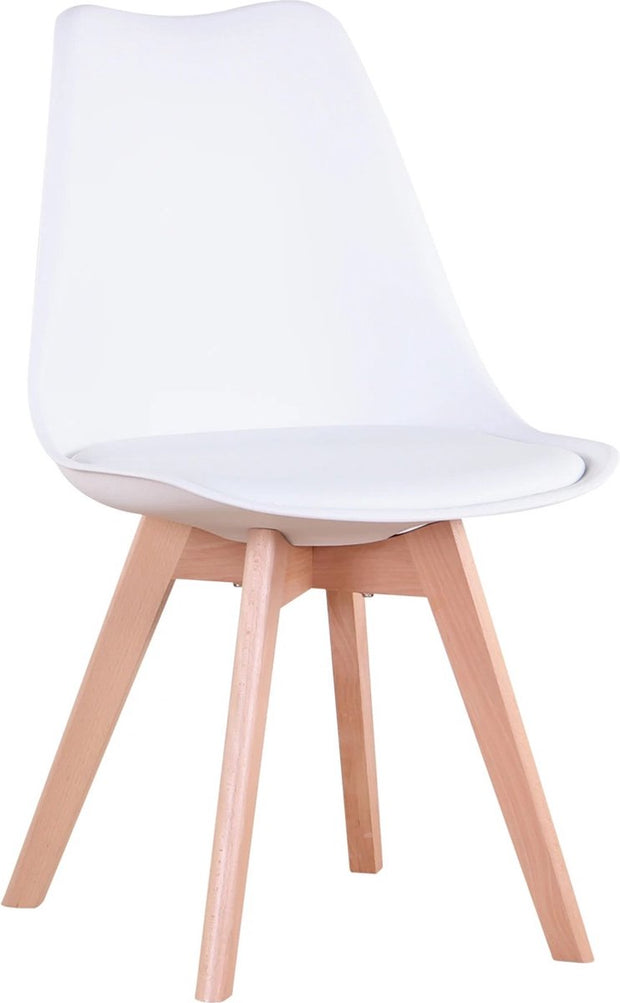 Eetkamerstoelen - Design Stoelen - Kuipstoel - Stoel – Stoelen - Eetkamerstoelen Set van 6 - Donker Blauw