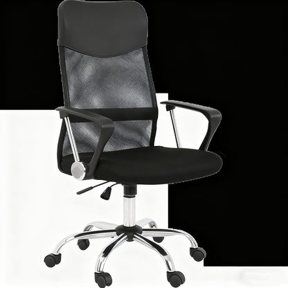 Bureaustoel – Ergonomische Stoel – Kantoorstoel – Office Chair – Verstelbare Stoel – Ademend Mesh – Verstelbare Hoogte 48-58 cm – Maximaal Belastbaar 120 kg