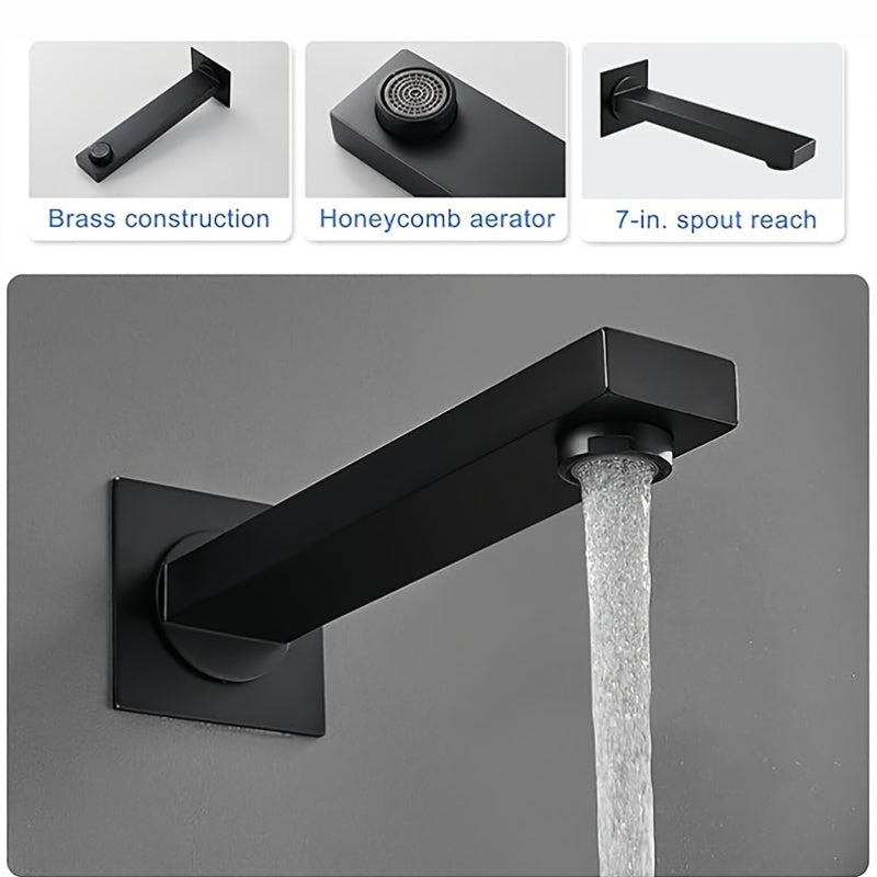 Douchesysteem Zwarte Douche Set Regendouche Handdouche Mengkraan Thermostaat – Matte Zwart – 40,64 cm Regendouche – Wandmontage – Zonder Elektriciteit – Onderhoudsvriendelijk