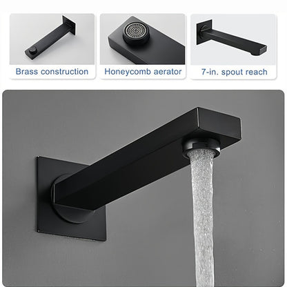 Douchesysteem Zwarte Douche Set Regendouche Handdouche Mengkraan Thermostaat – Matte Zwart – 40,64 cm Regendouche – Wandmontage – Zonder Elektriciteit – Onderhoudsvriendelijk