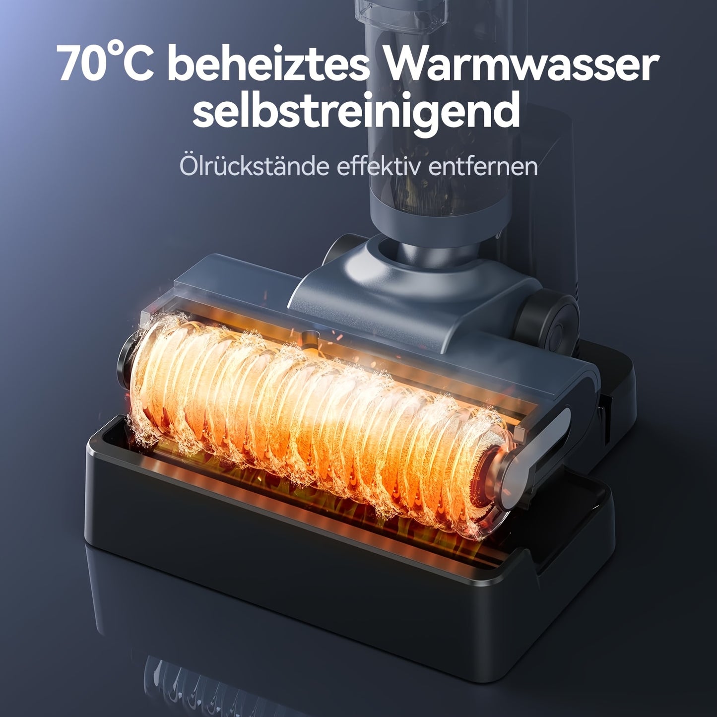 Natale Nat Potential Vacuüm – Stofzuiger – Zuigmachine – Schoonmaker – Vloerreiniger – Zelfreinigend Met Warm Water En Luchtdroogfunctie – Dubbele Randreiniging Met LED Display