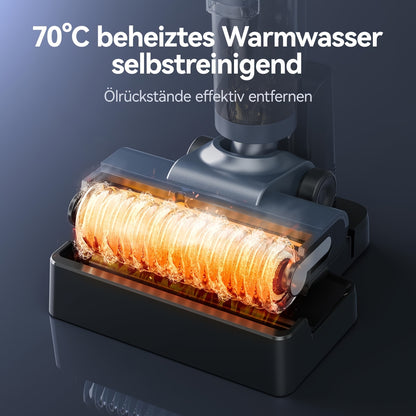Natale Nat Potential Vacuüm – Stofzuiger – Zuigmachine – Schoonmaker – Vloerreiniger – Zelfreinigend Met Warm Water En Luchtdroogfunctie – Dubbele Randreiniging Met LED Display