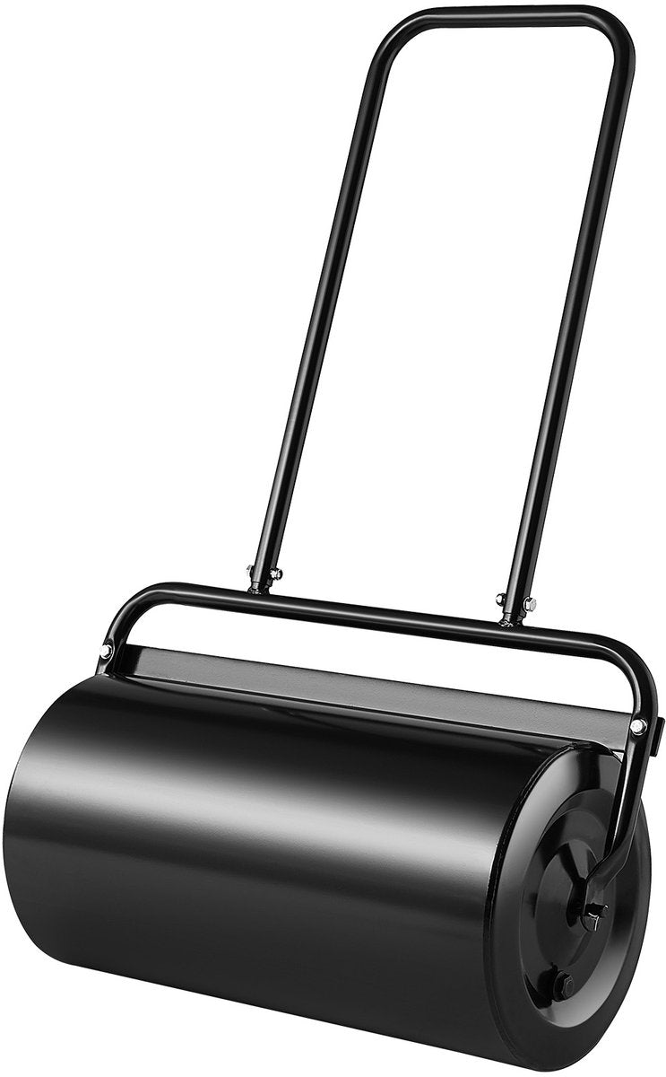Gazonwals - Robuuste Stalen Frame - Grote Capaciteit Van 46 Liter - 69.5 x 32 x 113 cm  - Eenvoudig Te Gebruiken En Op Te Bergen - Met U-Vormig Handvat - Voor Tuinen - Boerderijen En Grote Groene Parken