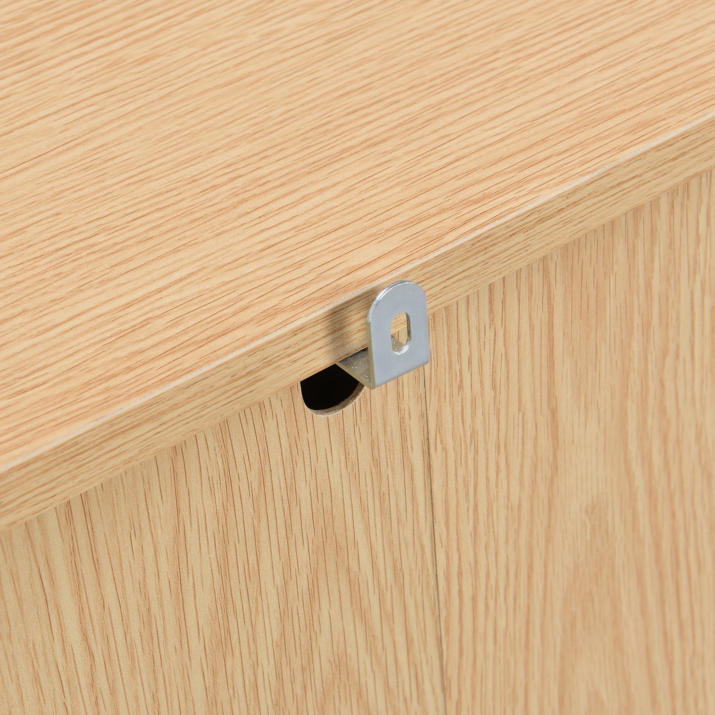 Ladekast – Ladenkast – Kommode – Dressoir – Opbergkast – 4 Lades – Massief Hout Handgrepen – 80x80x38 cm