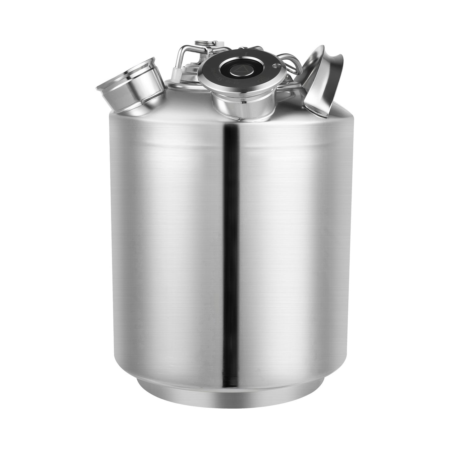 Bierfust – Reinigingsvat – Fustkoppeling – Bieraansluiting – Fust – Roestvrij Staal 10L – Inclusief A- en S-Type Keg Spear