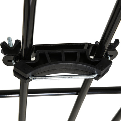 Universele Dakkofferdrager – Dakdrager – Bagagedrager – Roof Rack – Auto Dakrek – Robuust Metalen Frame – Maximale Draagkracht 100 kg – Zwart – 162x99x16 cm