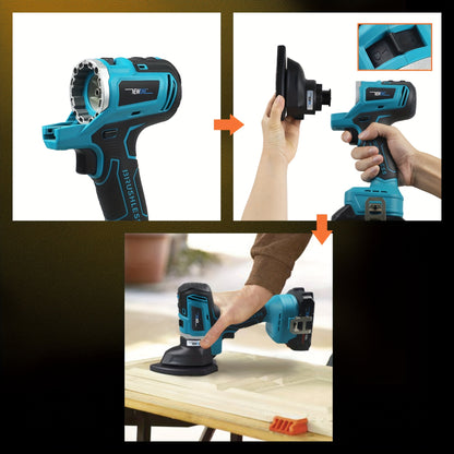 Brushless Multifunctional N-in-1 Electric Tool Combination Package, Accessories: Electric Drill, Electric Hammer, Wrench, M14 Angle Grinder, 85mm Circular Saw, Reciprocating Saw, Sanding Machine. Portable LED Lights. Multiple