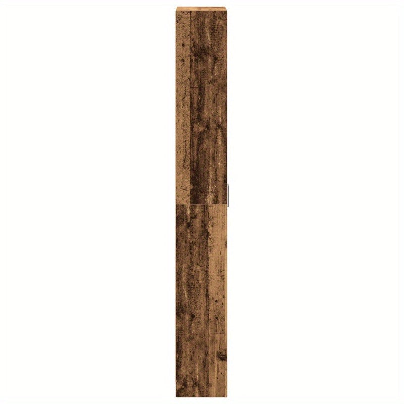 Kast – Opbergkast – Kledingkast – Garderobekast – Dressoir – Vrijstaande Kast – MDF Hardhout – Ruime Opbergruimte 3,2+ Kubieke Voet – Industrieel Design Bruin