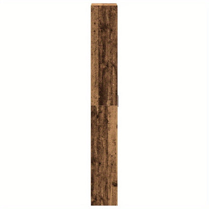Kast – Opbergkast – Kledingkast – Garderobekast – Dressoir – Vrijstaande Kast – MDF Hardhout – Ruime Opbergruimte 3,2+ Kubieke Voet – Industrieel Design Bruin