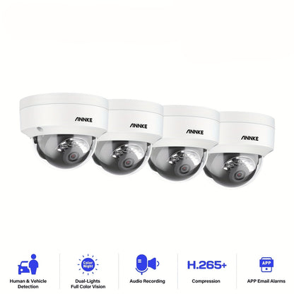 Beveiligingssysteem – Camerasysteem – CCTV – Camerabewaking – Surveillance Kit – 2TB HDD – AI Detectie Mens & Voertuig – Nachtzicht 20 Meter