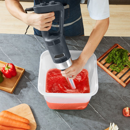 Staafmixer – Elektrische Staafmixer – Handmixer – Keukenmixer – Blender – 750 Watt Motor – Roestvrijstalen Messen