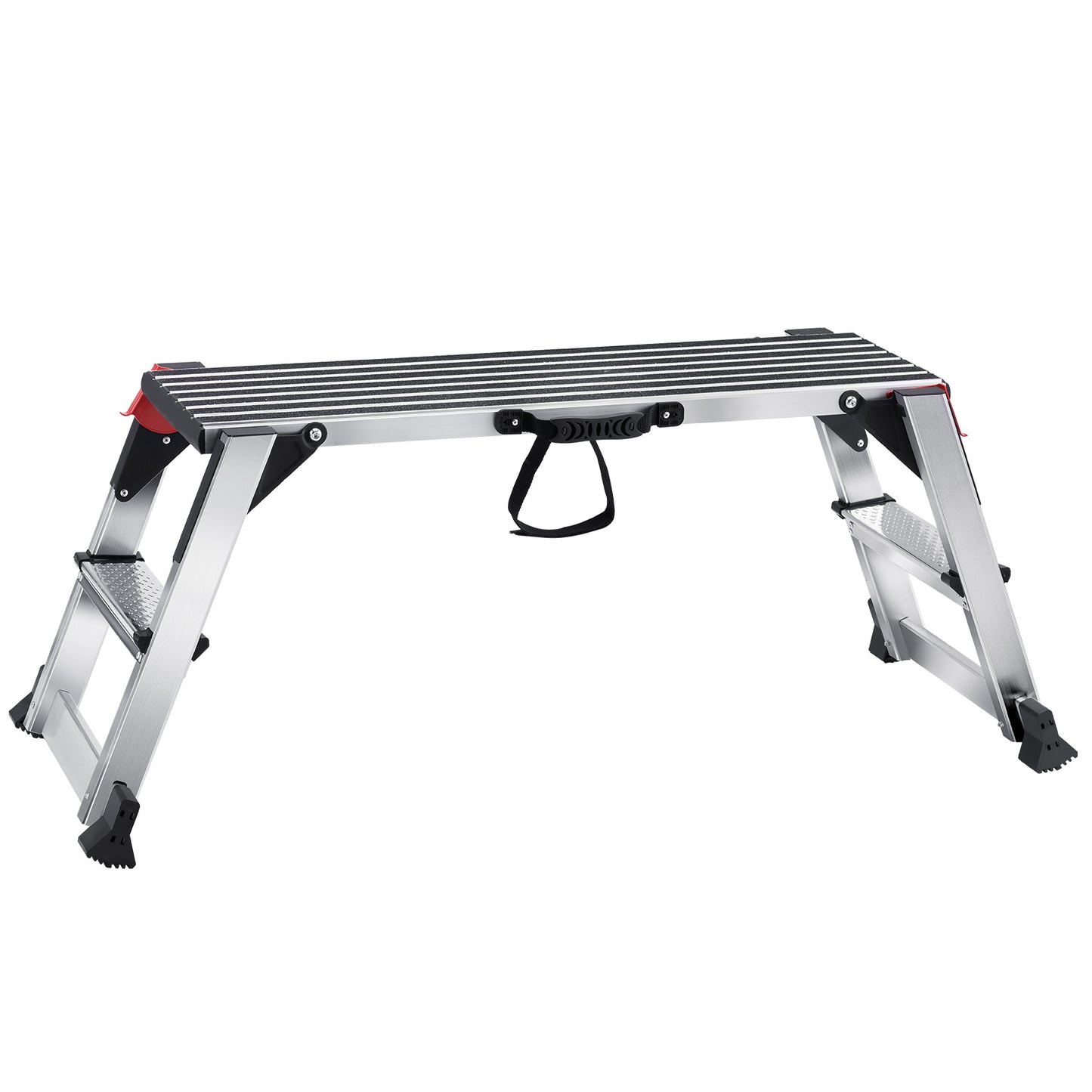 Werksteiger – Werkplatform – Inklapbare Ladder – Rolsteiger – Kamersteiger – Aluminium – Draagkracht 300 kg – Antislip & Inclapbaar
