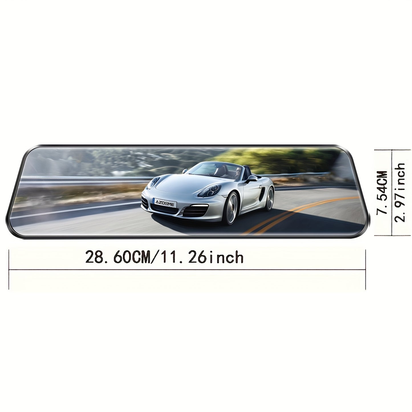 Dashcam – Dual-Channel Camera – Auto Recorder – Voor- en Achtercamera – GPS Dashcam – 4K Voor + 1080P Achter – Wifi 6 & Nachtzicht – 64GB SD Kaart Inclusief – Parkeermodus & G-Sensor