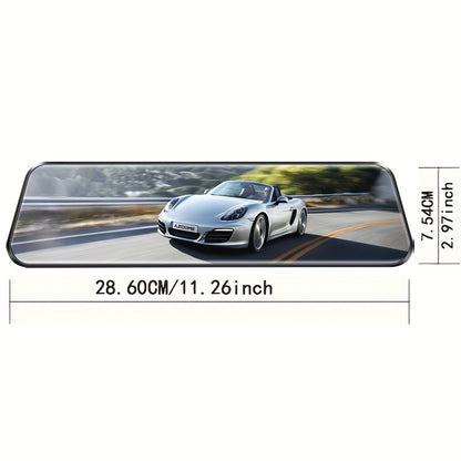 Dashcam – Dual-Channel Camera – Auto Recorder – Voor- en Achtercamera – GPS Dashcam – 4K Voor + 1080P Achter – Wifi 6 & Nachtzicht – 64GB SD Kaart Inclusief – Parkeermodus & G-Sensor