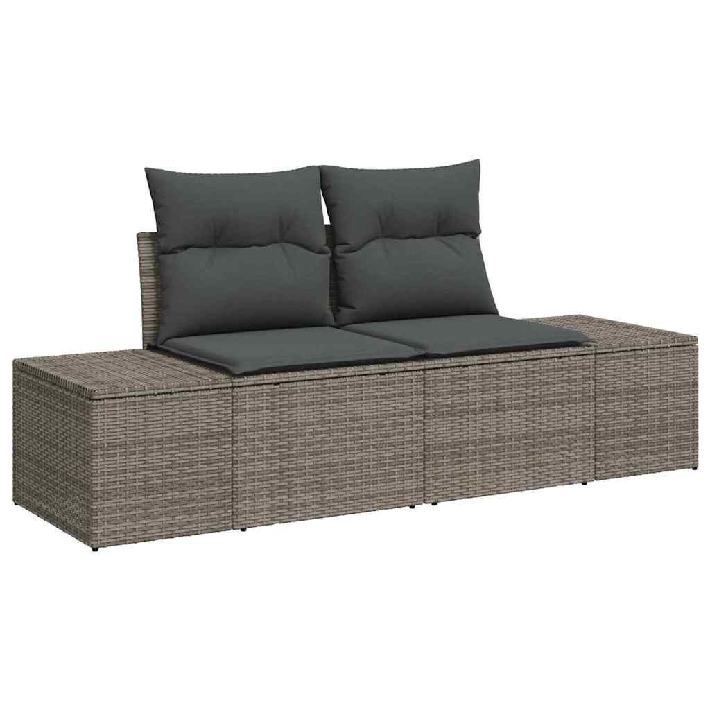 Vidaxl Modular Garden Sofa Outdoor Sectional Bench