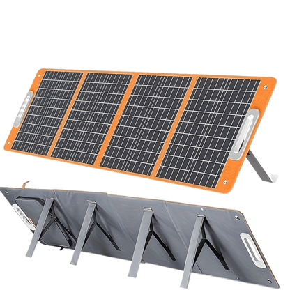 300W Draagbare Powerstation – Solar Generator – Noodstroomvoorziening – Camping Accu – Externe Batterij – 100W Zonnepaneel – Lithium LiFePO4 179.2Wh – Digitale Display