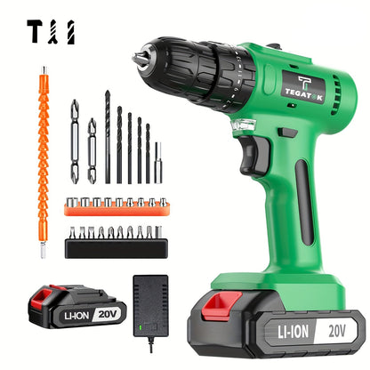 Slagmoersleutel – Slagschroevendraaier – Impact Wrench – Accu Slagmoersleutel – Oplaadbare Lithium-ion Accu – 2000mAh Capaciteit – Draadloos & Lichtgewicht