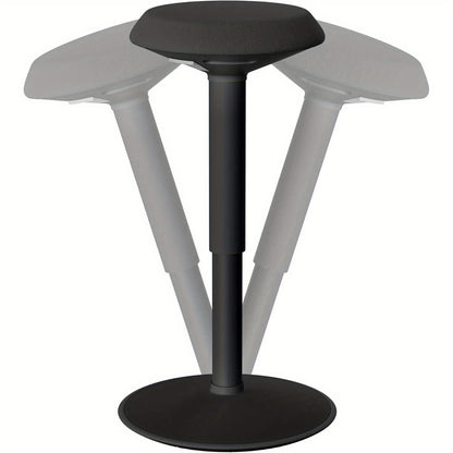 Kappersstoel – Salonstoel – Draaistoel – Werkstoel – Zadelkruk – Verstelbare Zithoogte 54-79 cm – Antislip TPE-Basis & Comfortabele Schuimvulling