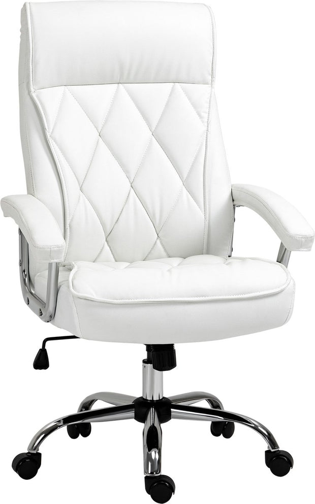 Desk chair office chair with tilt function modern diamond pattern