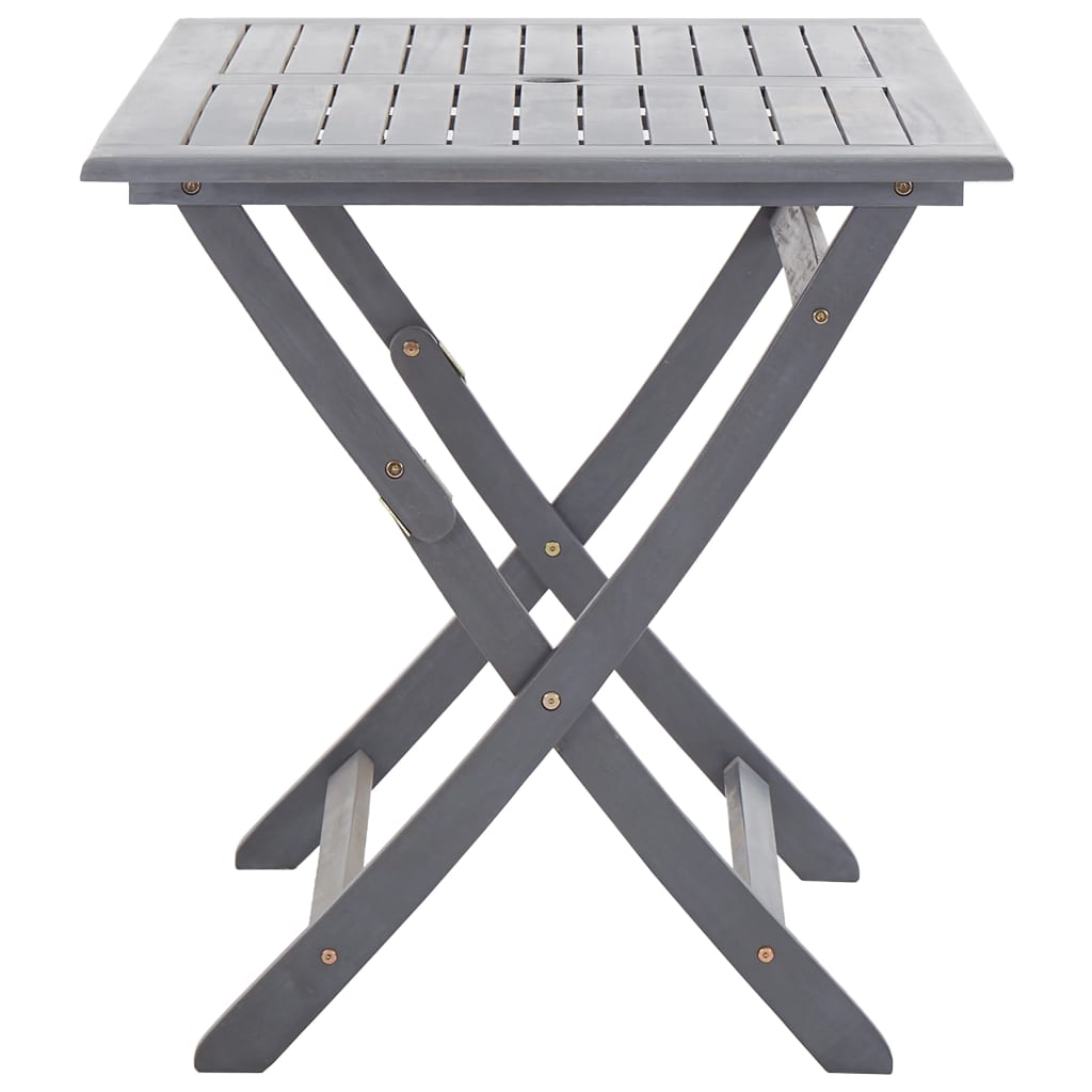 Vidaxl 5/7X Solid Acacia Wooden Garden Set Grey Terrace Set With/Without Armrest