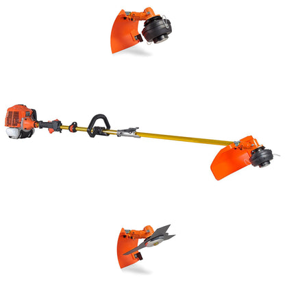Bosmaaier – Strimmer – Grasmaaier – Trimmer – Brushcutter – Krachtige 62cc 2-Takt Motor – Inclusief 3-Tands Stalen Schijf en Nylon Draadkop