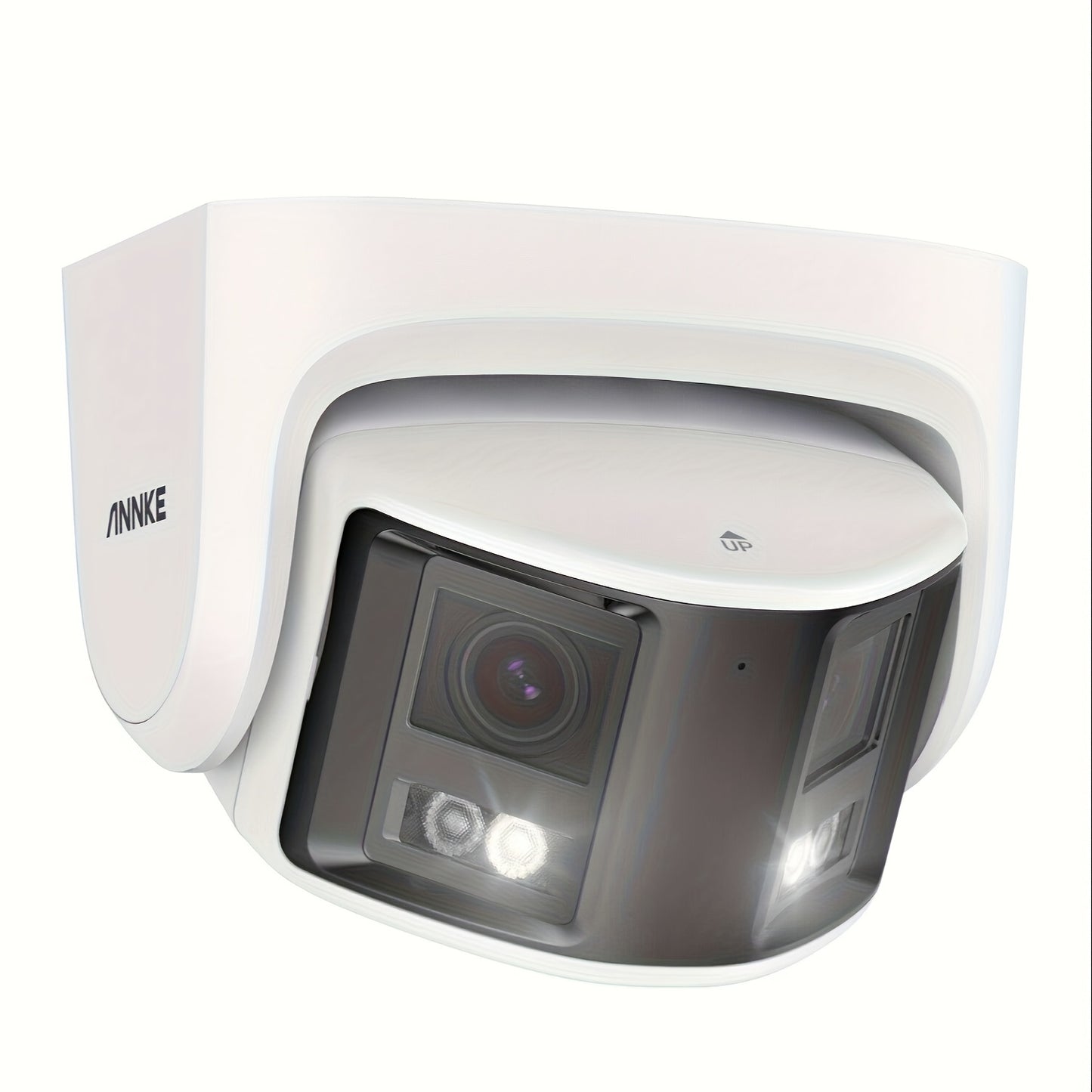Bewakingscamera – Beveiligingscamera – Surveillance Camera – CCTV Camera – 6MP PoE Camera – Dubbele Lens met 180° Kijkhoek – Kleurennachtzicht en 2-weg Audio