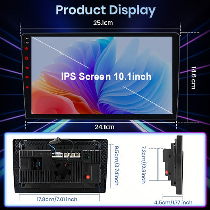 Multimedia Autoradio – Android Autoradio – Touchscreen Radio – CarPlay Radio – GPS Navigatie – 9 Inch IPS Scherm – Draadloos CarPlay & Android Auto – 4GB RAM 64GB Opslag
