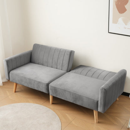 Slaapbank – Bank – Bed – Sofa – Futon – Verstelbare Rugleuning – Ruimtebesparend Design