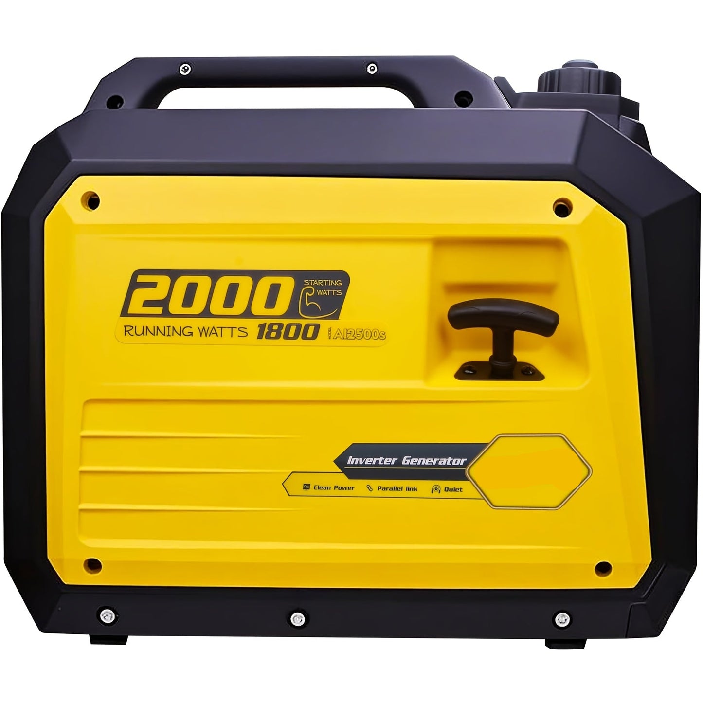 Benzine Generator – Draagbare Stroomvoorziening – Inverter Generator – Stille Generator – 2000 Watt Startvermogen – Smart Display - QUORE