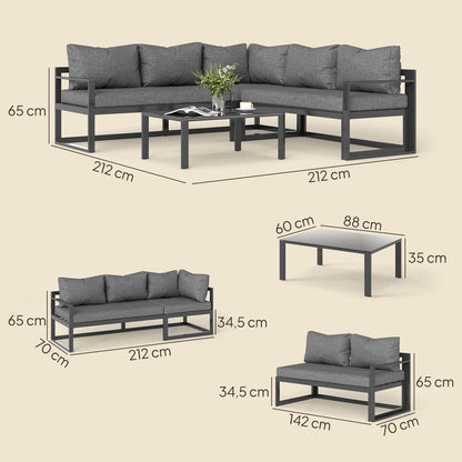 Tuin Bistro Set – Tuinmeubelset – Buitenmeubelen – Bistro Tafel Met Stoelen – Balkonset – Weerbestendig – Duurzaam Kunststof Tafelblad
